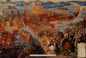 La conquête de Tenochtitlan, de la série 